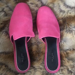 Rag and Bone Luis Slip On Kitten Heels